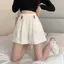 Quần kaki nữ plus size eo cao dáng rộng, thoáng mát cho mùa hè, thời thượng