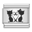 Vòng tay DIY họa tiết cat paw và puppy, thép không gỉ