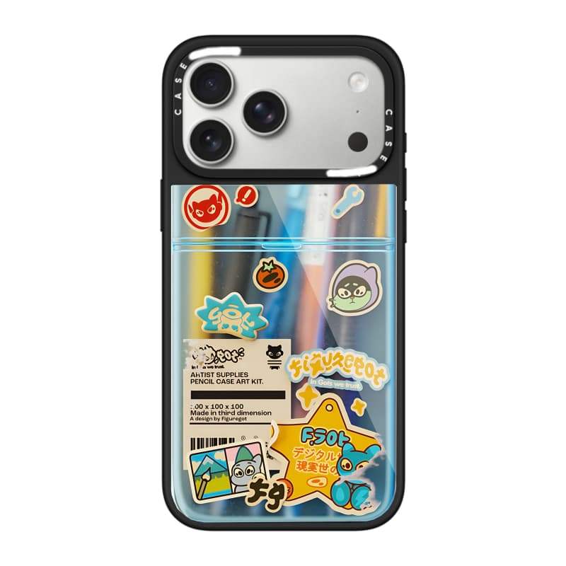 CASECASE X Monster Dán Ốp Lưng Chống Trầy Xước Từ Hút Kính Dành Cho IPhone 17 Air 16 15 14 Pro Max Plus Ốp Lưng Cứng Có Hộp Khắc logo