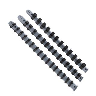 [FUXIN] 3 Cái / bộ Khay Ổ Cắm Nhựa Giá Để Đồ Giá Đỡ Sắp Xếp 1 / 4 3 / 8 1 / 2 inch