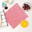 100 Chiếc Túi Đựng Kẹo checkered Lót Giấy Bọc Thực Phẩm, Chất Béo Đuổi, Sandwich Burger Đóng Gói, Đỏ Trắng