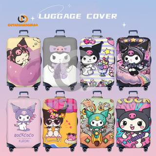 Sanrio Kuromi Hành Lý Có Thể Giặt Được Vali Bảo Vệ Chống Trầy Xước Vali Phù Hợp Với 18-32 Inch