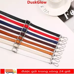Dây đeo túi da DUSKGLOW, Dây đeo vai có thể tháo rời 120cm, Phụ kiện túi đeo chéo có thể điều chỉnh Thắt lưng nữ