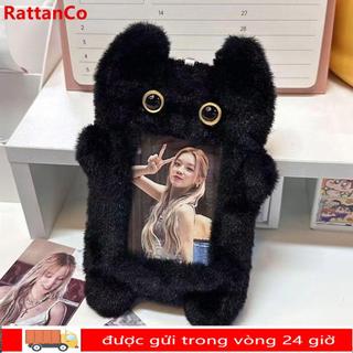 Thẻ Photocard sang trọng RATTANCO, Photocard hoạt hình ngọt ngào, Móc khóa túi dễ thương nhiều phong cách thời trang Học sinh