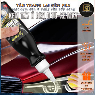 Sản phẩm bảo dưỡng đèn pha xe hơi - Tẩy ố vàng, loại bỏ cặn canxi, không cần đánh bóng, tạo lớp phủ bảo vệ trong suốt