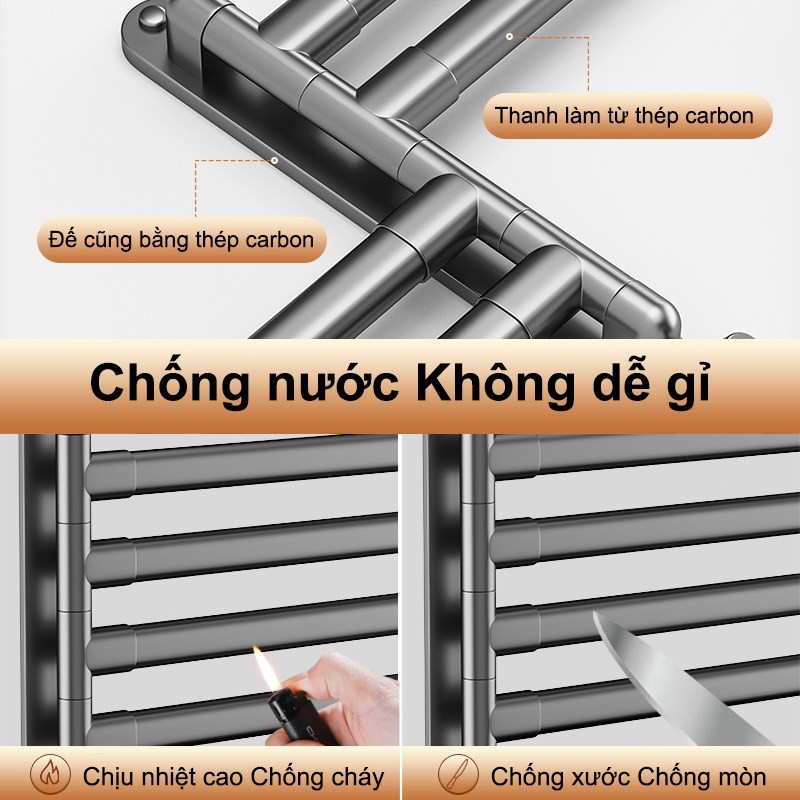 𝐎𝐥𝐢𝐟𝐞 Tiện Giá Đỡ Treo Khăn Xoay 180° Giá Treo Khăn Gắn Tường Tháo Lắp Móc Treo Đa Năng Dùng Phòng Tắm Phòng Bếp