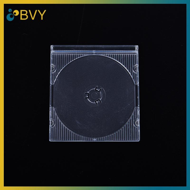 BVY 5 / 10 Chiếc Hộ Gia Đình Tiêu Chuẩn Đĩa Đơn Hộp Bảo Quản DVD Ốp Lưng CD Nhựa Trong Suốt Hộp CD Đĩa CD.