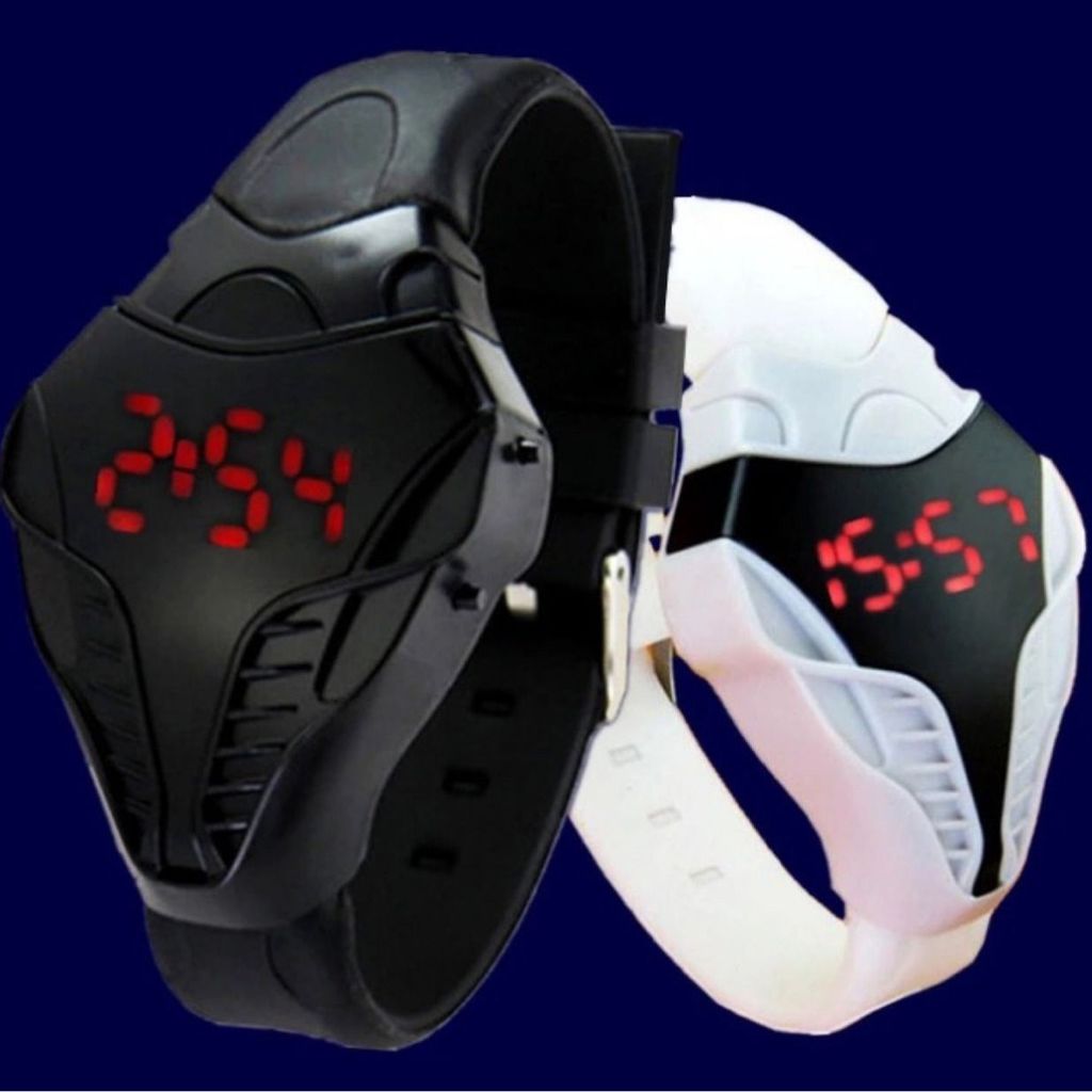 [Đồng hồ trẻ em] Đồng hồ điện tử nam LED Cobra sáng tạo Thời trang hợp thời trang phù hợp cho học sinh Đồng hồ đeo tay kỹ thuật số Dạ quang mát mẻ 260419