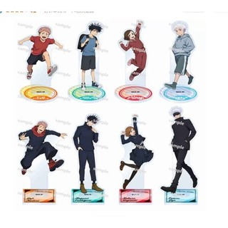 Mô Hình Standee anime Jujutsu Kaisen Chú Thuật Hồi Chiến Gojo Satoru Itadori Yuji Megumi Nobara trang trí