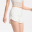 Sports Shorts Women's Fake Two-Piece Double-Layer Drawstring Anti-Exposure Three-Point High Waist Casual Running Fitness Yoga Shorts XhjL