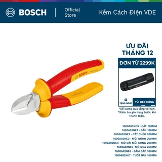 Kềm Cách Điện VDE Bosch – Đa năng, An Toàn Tuyệt Đối 1000V