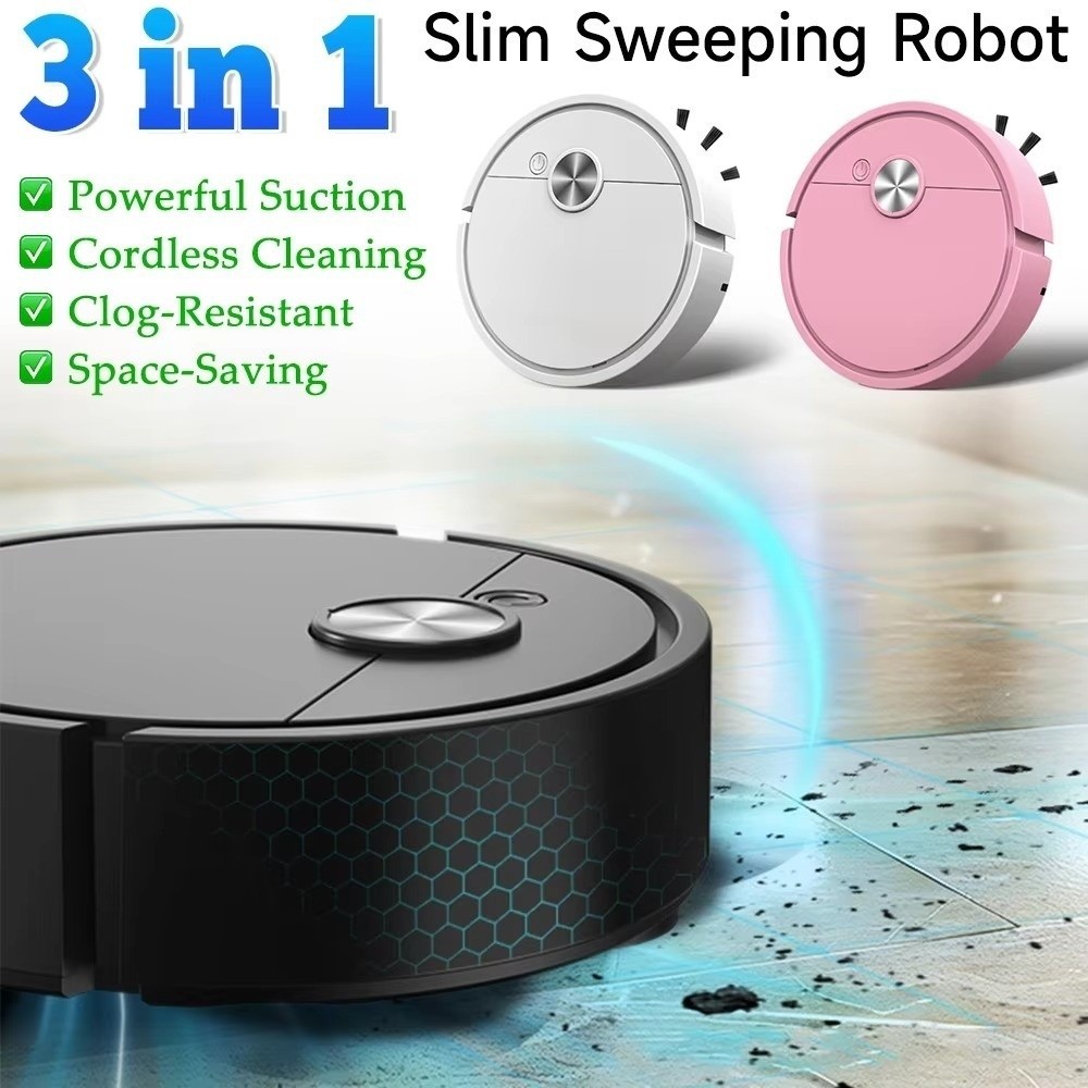 Robot Vệ Sinh Chân Không SAIA, Hút Và Quét Tích Hợp Lau Nhà Thông Minh Hoàn Toàn Tự Động, Sàn Quét Di Động Sạc USB Vệ Sinh Nhà Robot Quét Nhà
