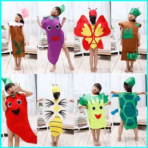 GN Trái cây rau quả trẻ em cosplay trang phục hóa trang Dinh dưỡng Tháng Trang phục NG