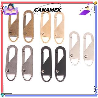 CANAMEK 10 Cái DIY May Thủ Công Dây Kéo Thanh Trượt Kéo Dây Kéo Bộ Dụng Cụ Sửa Chữa Thay Thế Cho Khóa Gãy Túi Du Lịch Vali Dây Kéo CSF