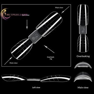 Csndices 150 khuôn nail 2 trong 1 Pháp, hai đầu có cân, full cover, hỗ trợ nối dài móng, dùng cho gel xây móng, salon VN