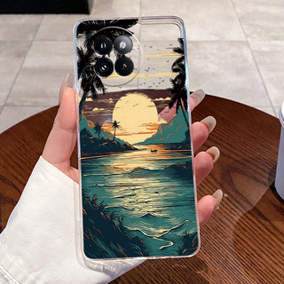 Dành Cho Xiaomi Civi 4 Pro Ốp Lưng Trong Suốt Sang Trọng Dễ Thương Thỏ Tình Yêu Ngộ nghĩnh TPU Mềm Silicon Ốp Lưng Cho Xiaomi 14 Civi 4Pro Ốp lưng