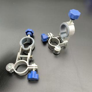 Ghế câu cá gập lại được làm từ hợp kim nhôm đa năng với phụ kiện cố định và kẹp mở rộng tiện lợi.