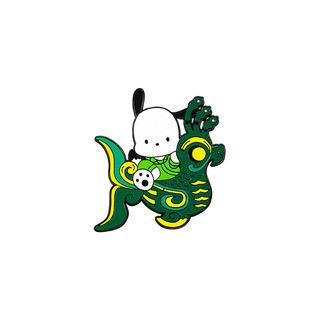 4 Cái / bộ Sanrio Kitty Mèo Quế Chó Và Kuromi Trâm Trang Trí Kỷ Niệm Pin