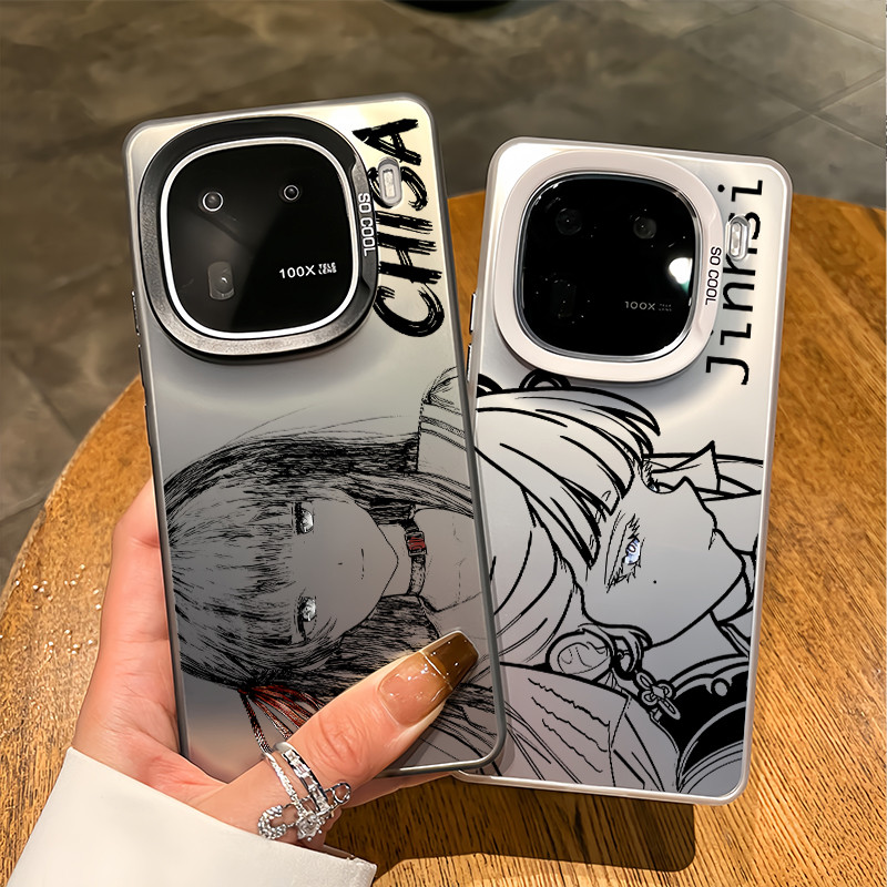 Ốp điện thoại cứng siêu nhỏ WUWA JINHSI CHISA Micro Matte cho iQOO 15 13 12 Pro Neo 11 Neo 10 Z10 Turbo Pro Z9 cho iQOO Z9 Turbo Z8 Vỏ iQOO chống sốc