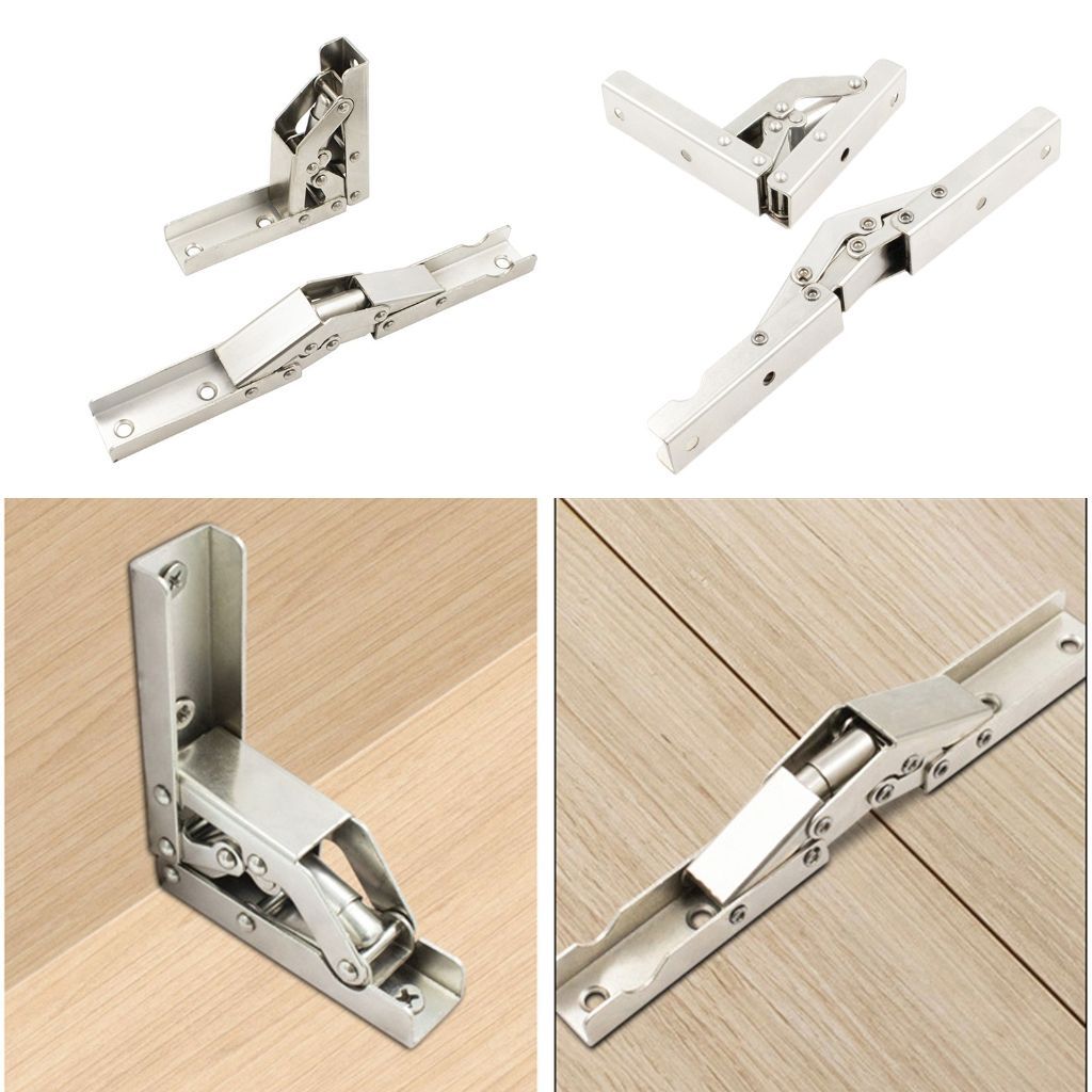 Bản lề gấp 90 độ - 2 chiếc cho cửa tủ