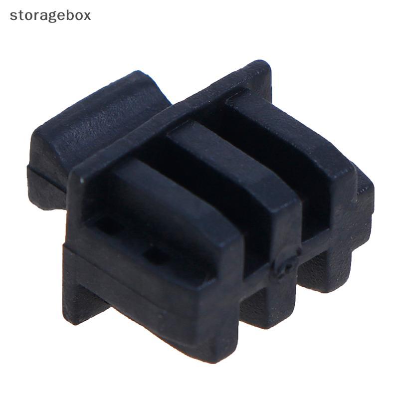 [Hộp lưu trữ] 10 Vỏ bảo vệ SFP Fiber Module có nắp bụi Lồng cắm bụi Đẹp