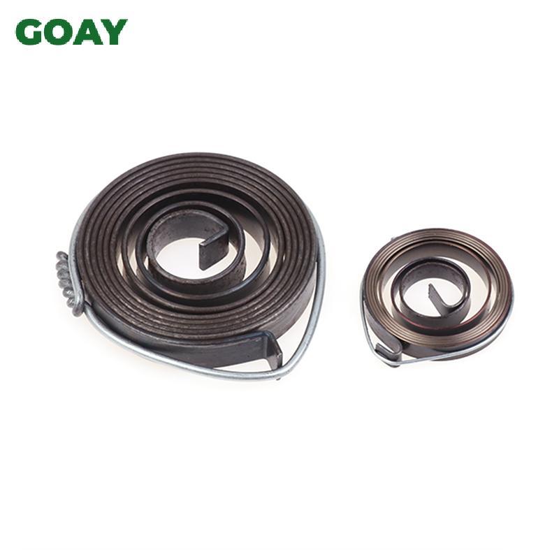 GOAY 1Pc 0.7-1.5 Thiness 680-1540mm Chiều dài xoắn ốc Dây phẳng cuộn xoắn Lò xo xoắn lực không đổi Nối dài Lò xo băng ghế Máy khoan cuộn Lò xo VN