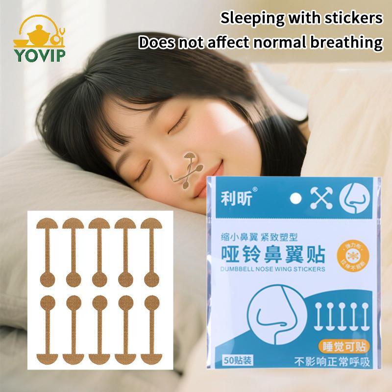 YOVIP Miếng Dán Thu Nhỏ Cánh Mũi Vô Hình, Dụng Cụ Nâng Mũi, Shaper Chăm Sóc Mặt