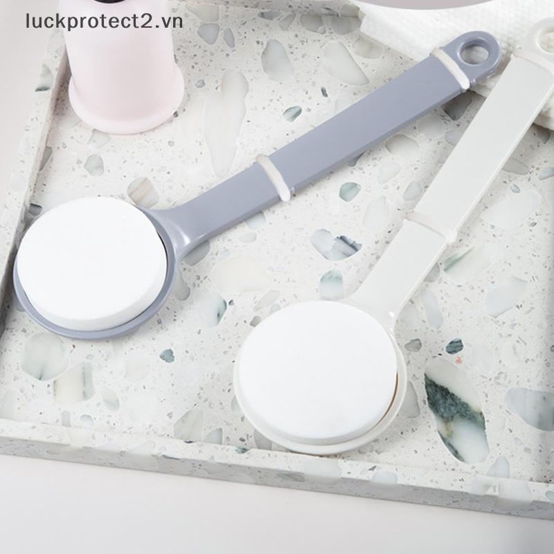 # luckpro # 1 Cái Dụng cụ bôi thuốc mỡ dưỡng da đa chức năng Tay cầm dài Bàn chải tắm Ba Applicator.