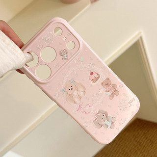 [Sheren] Ốp điện thoại búp bê hoa lấp lánh Thích hợp cho i17 16 15 14 13 12 11 pro max Vỏ bảo vệ chống sốc