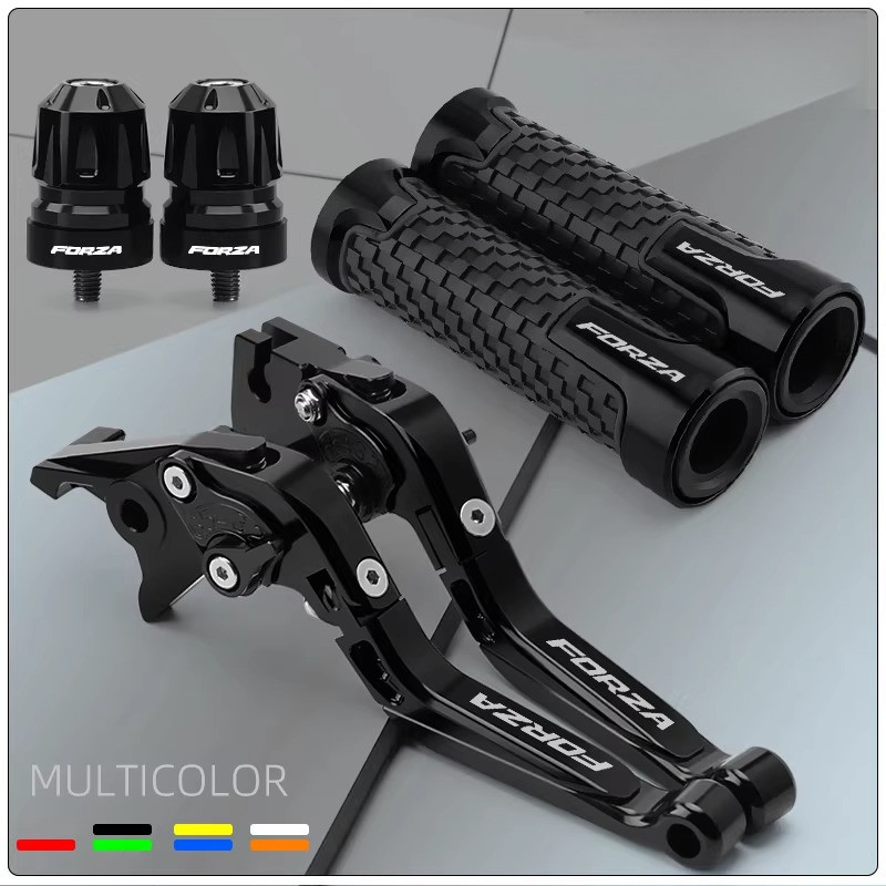 DÀNH CHO XE HONDA FORZA 250 300 350 NSS750 Cần Phanh Xe Máy Khóa Đỗ Xe Đòn Bẩy Có Thể Điều Chỉnh Tiết Kiệm Điện Đòn Bẩy CNC Nhôm