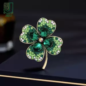 Trâm Cài Cỏ Bốn Lá Phong Cách Văn Học Dành Cho Nữ - Corsage Cao Cấp, Phụ Kiện Quà Tặng Đặc Biệt