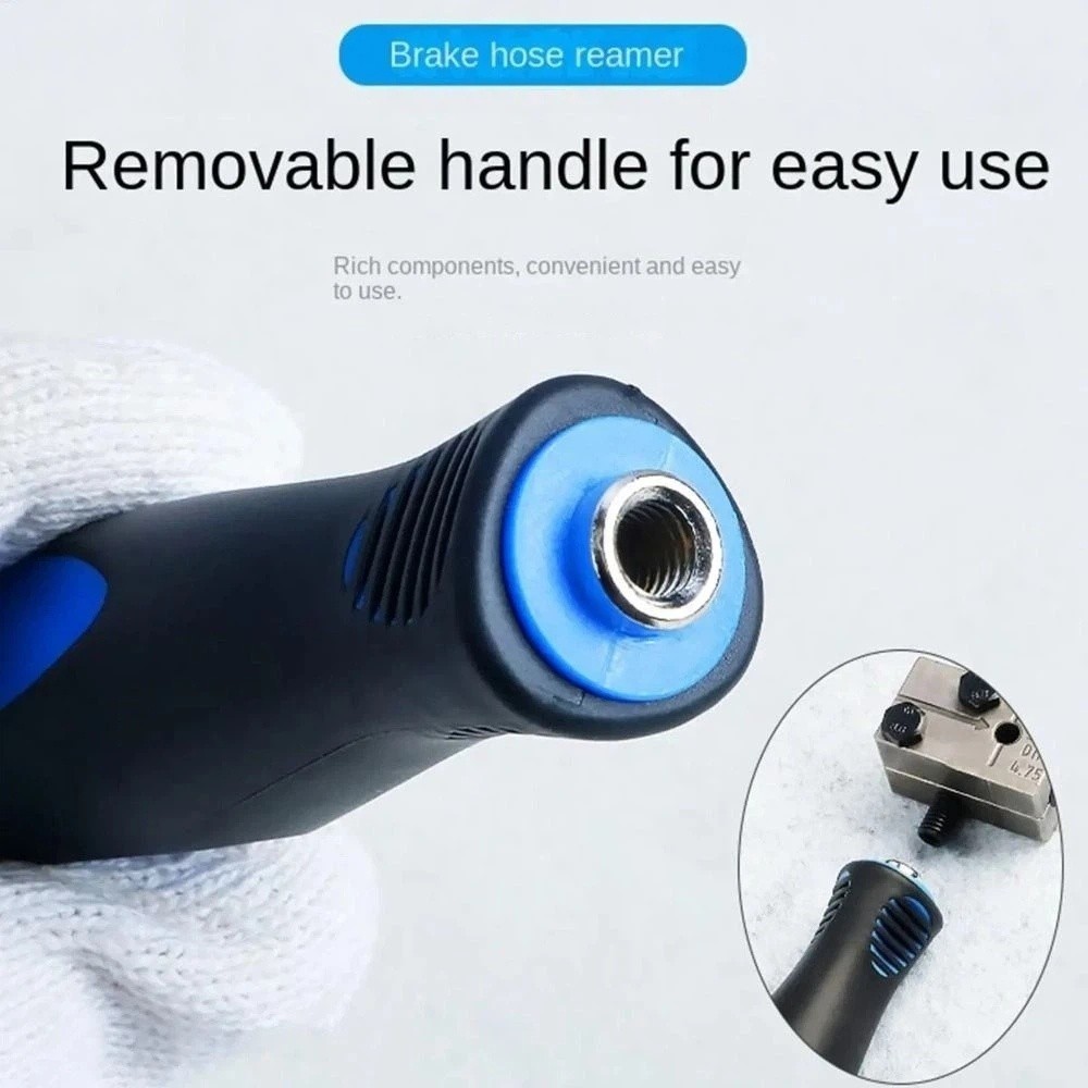JSJING Phanh Line Flaring Tool, Hợp Kim Xây Dựng Đầu Nấm Đôi Flaring Kit, Garage Tool 3 / 16 Inch Double Flare Heavy Duty Single Flaring Kit Sửa Chữa Ô Tô