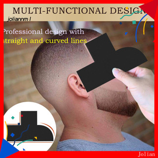 [JM] Dụng cụ định hình tóc & râu 4 chiếc, bộ thẻ tạo kiểu viền tóc, hướng dẫn cắt tỉa viền tóc hoàn hảo