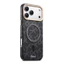 Dành Cho iPhone 17 16 15 14 13 Pro Max Ốp Lưng Da Doanh Nhân Sang Trọng Sạc Không Dây Từ Tính Mờ Chống Sốc Cho IPHONE 17