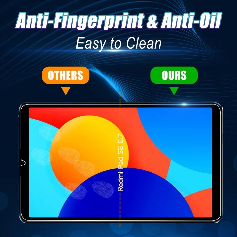 1-2 Chiếc HD Kính Cho Redmi Pad SE 8.7 11 Máy Tính Bảng Kính Cường Lực Bảo Vệ Màn Hình Cho Redmi K Pad 2 Pro 5G 10.61 12.1 8.8 Phim Bảo Vệ Chống Ánh Sáng Xanh