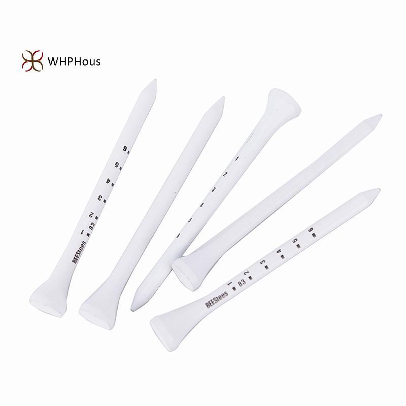 Bộ 50 Tee Golf Gỗ Trắng 83mm Chất Lượng Cao, Thiết Kế Đẹp