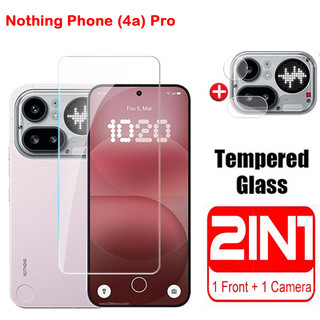 For Nothing Điện thoại (4a) Pro 4G 5G 2026 Bảo vệ màn hình Full Cover Kính cường lực bảo vệ cho NothingPhone 4aPro Phone4a Phim trước Ống kính máy ảnh