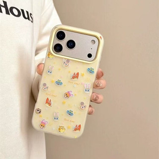 Ốp điện thoại nữ tính 2 trong 1 17pro max có thể so sánh cho iPhone 16pro 16plus 15promax 14pro Vỏ 14plus 15plus Vỏ Kawaii