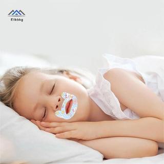 ELBBKG 30 Cái / hộp Dụng cụ chỉnh sửa miệng chống ngáy cho trẻ em Ngủ đêm Môi Mũi Cải thiện nhịp thở Miếng dán mới