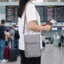 Túi đựng hộ chiếu OUSXA, Ví cổ nhiều lớp có dây đeo có thể điều chỉnh, Dây kéo trơn chống trộm Bảo vệ chống nước nhiều túi Túi đựng du lịch Du lịch