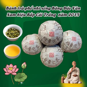 Bánh Trà Phổ Nhĩ Sống Khổng Tước Mãnh Hải Vân Nam 100 Gram (Năm 2011)
