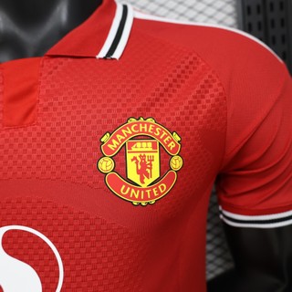 Áo đấu phiên bản cầu thủ sân nhà của Manchester United 2026 – Cá nhân hóa với tên và số của bạn, Vải thoáng khí có độ bền cao, Có sẵn S – 2XL