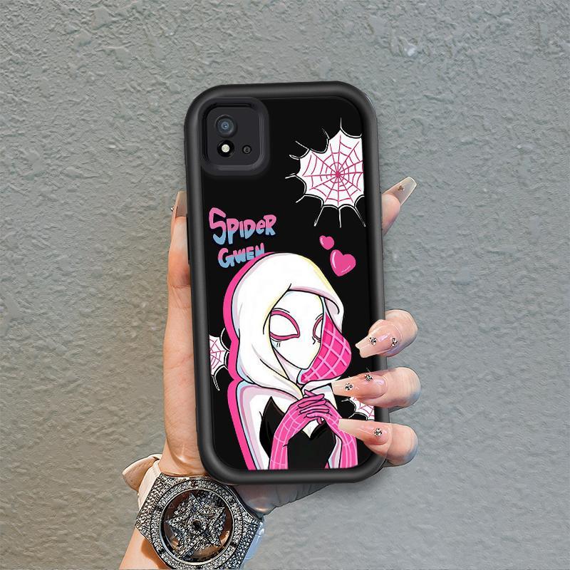 Ốp Lưng Cho Realme C20 C20A C11 2021 Hoạt Hình Phụ Kiện Silicon Mềm Ốp lưng TPU Spider Man Cool Boy Angel Eye Chống Sốc Ốp Lưng