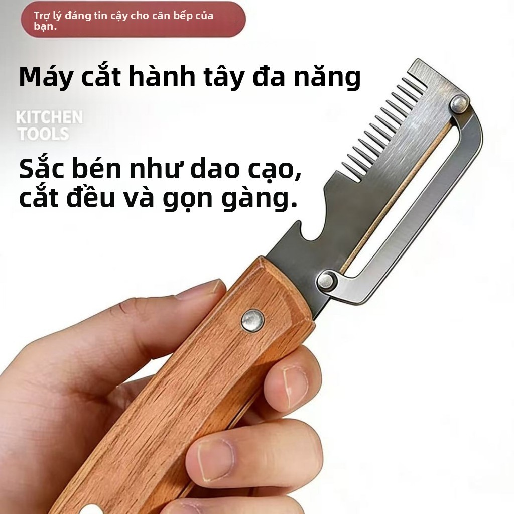 Đa Năng Lột Hành Cắt Lát Dao Nhà Bếp Khoai Tây Lột Dụng Cụ Hộ Gia Đình Planer Hành Xanh Rau Củ Lột Măng Tây Mùa Đông Dưa Planer