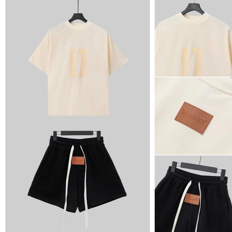 Set Bộ Hè The Bad God AFTER GLOW Áo Thun Cotton Quần Short Nỉ Form Boxy Unisex Nam Nữ Local Brand Streetwear Oversize