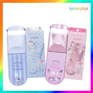 [FILIMILLI] Dụng cụ uốn mi làm nóng dễ uốn + Miếng dán khối Shining Charmmykitty Edition (Xanh lam