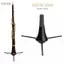 Toyuvn Mingzhe Clarinet Stand Folding Tripod Holder Phụ kiện di động Hãng thép đáng tin cậy Màu đen