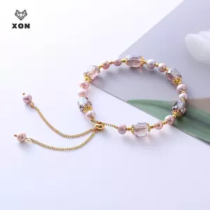 Vòng tay ngọc trai cổ điển chất liệu cao cấp, điều chỉnh size phù hợp nữ và bé gái, quà tặng tinh tế