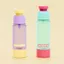 Chai phân phối chân không du lịch FANSIN, Chai dưỡng da di động 30ml / 80ml, Quà tặng Hộp đựng mỹ phẩm và chăm sóc da dạng bơm có thể đổ đầy
