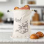 Túi đựng bánh mì sáp ong lớn có khóa kéo-Seal Khóa an toàn & Dây kéo đóng cửa đôi Quà tặng tân gia có ý thức về môi trường